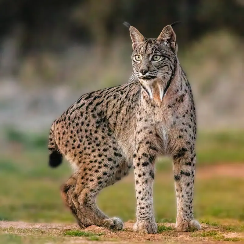 Iberian Lynx portrait